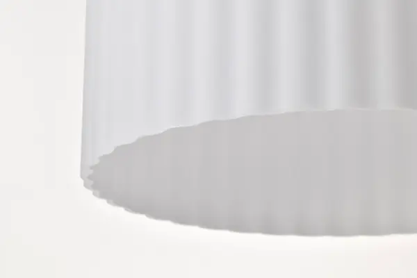 Solara Pendant Light with Frosted Ribbed Glass - Image 7