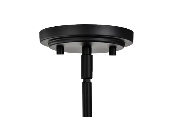 Solara Pendant Light with Frosted Ribbed Glass - Image 10