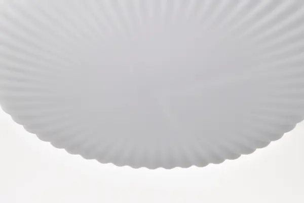 Solara Flush Mount - Matte Black with Frosted Ribbed Glass - Image 11
