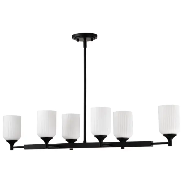 Elegant 6-Light Island Pendant Blends Traditional and Modern Design - Image 3