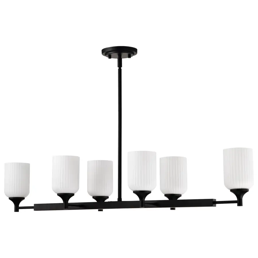 Elegant 6-Light Island Pendant Blends Traditional and Modern Design - Image 3