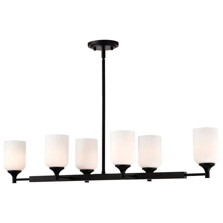 Elegant 6-Light Island Pendant Blends Traditional and Modern Design - Image 4