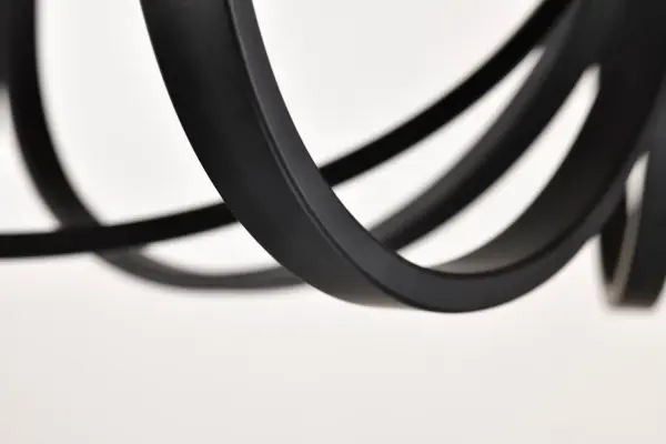 Timeless Elegance Meets Modern Simplicity in Versatile Black Chandelier - Image 11