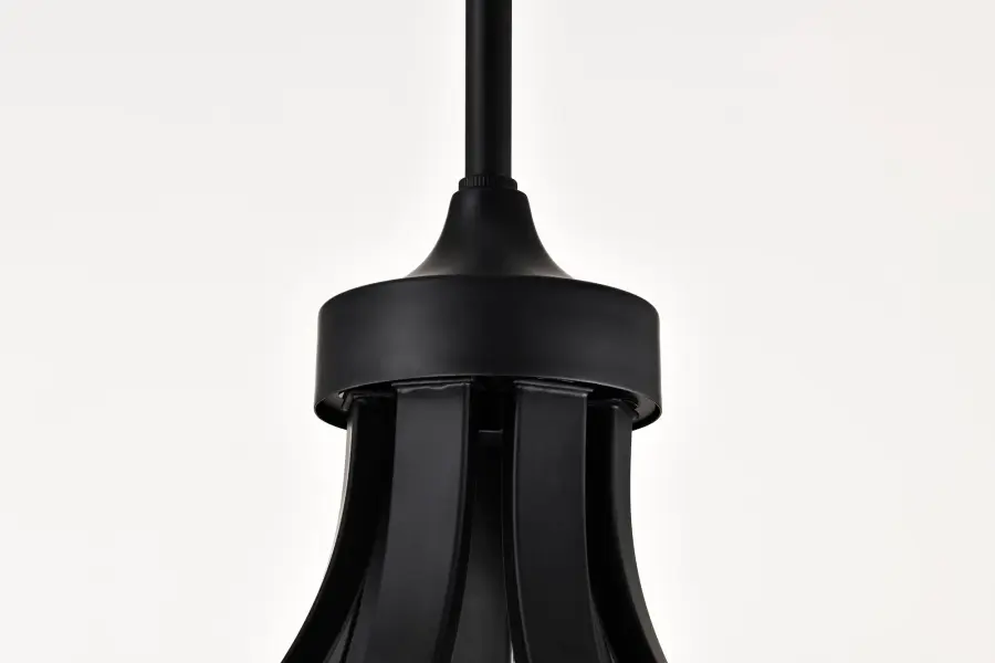 Timeless Elegance Meets Modern Simplicity in Versatile Black Chandelier - Image 7