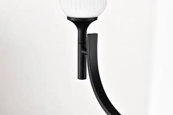 Timeless Elegance Meets Modern Simplicity in Versatile Black Chandelier - Image 9