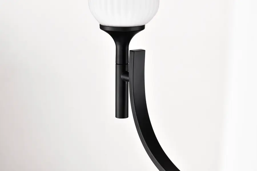 Timeless Elegance Meets Modern Simplicity in Versatile Black Chandelier - Image 9