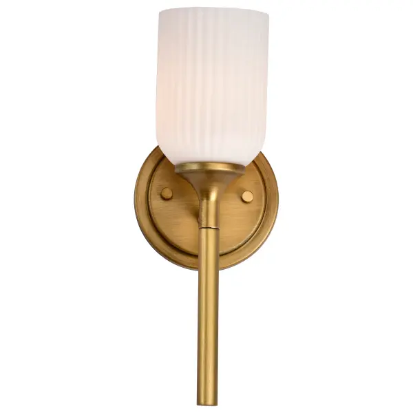 Elegant Brass Sconce with Timeless Appeal and Soft Illumination - Image 12