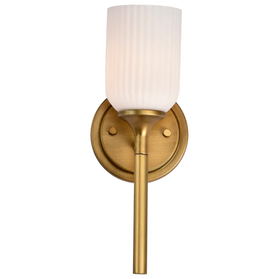 Elegant Brass Sconce with Timeless Appeal and Soft Illumination - Image 12