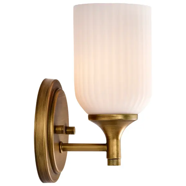 Elegant Brass Sconce with Timeless Appeal and Soft Illumination - Image 14