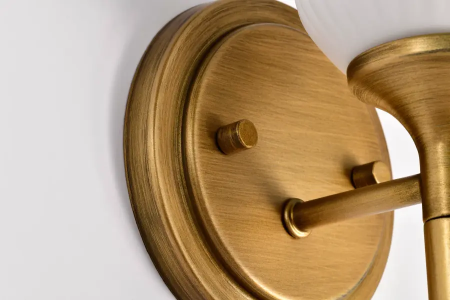 Elegant Brass Sconce with Timeless Appeal and Soft Illumination - Image 19
