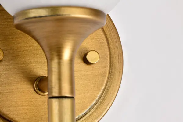 Elegant Brass Sconce with Timeless Appeal and Soft Illumination - Image 21