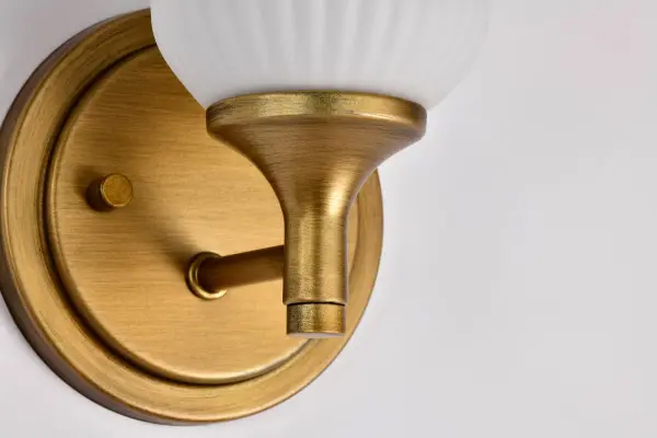 Elegant Brass Sconce with Timeless Appeal and Soft Illumination - Image 25