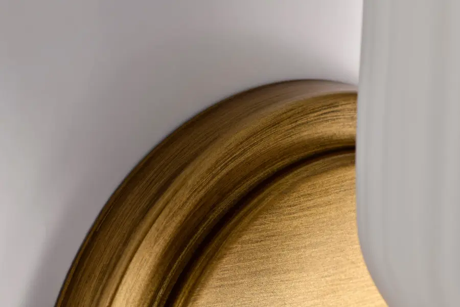 Elegant Brass Sconce with Timeless Appeal and Soft Illumination - Image 26