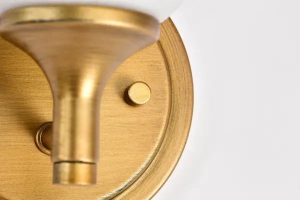 Elegant Brass Sconce with Timeless Appeal and Soft Illumination - Image 27
