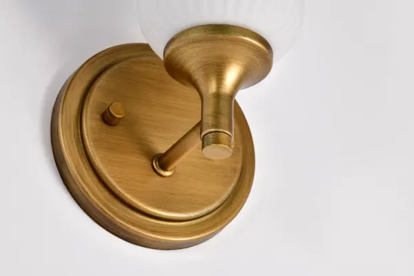 Elegant Brass Sconce with Timeless Appeal and Soft Illumination - Image 28