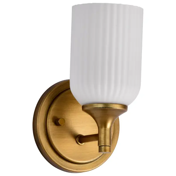 Elegant Brass Sconce with Timeless Appeal and Soft Illumination - Image 5