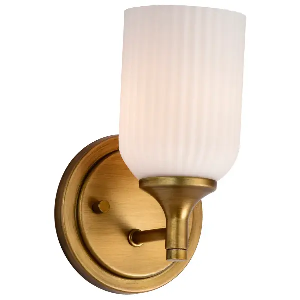 Elegant Brass Sconce with Timeless Appeal and Soft Illumination - Image 6