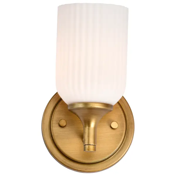 Elegant Brass Sconce with Timeless Appeal and Soft Illumination - Image 10