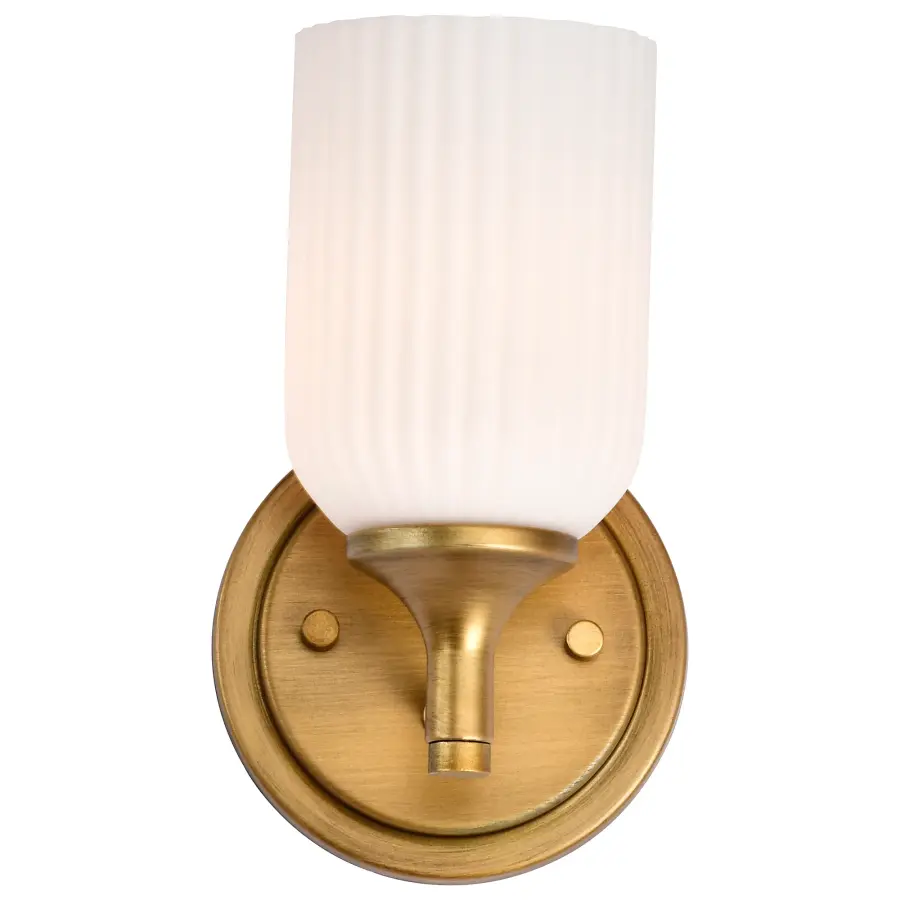 Elegant Brass Sconce with Timeless Appeal and Soft Illumination - Image 10