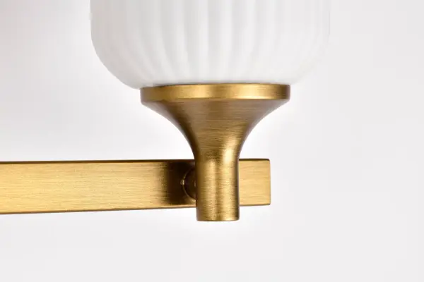 Elegant Brass Vanity Light with Timeless Transitional Appeal - Image 13