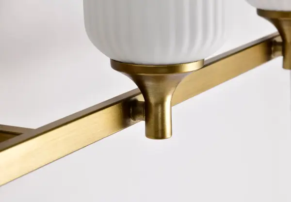 Elegant Brass Vanity Light with Timeless Transitional Appeal - Image 14