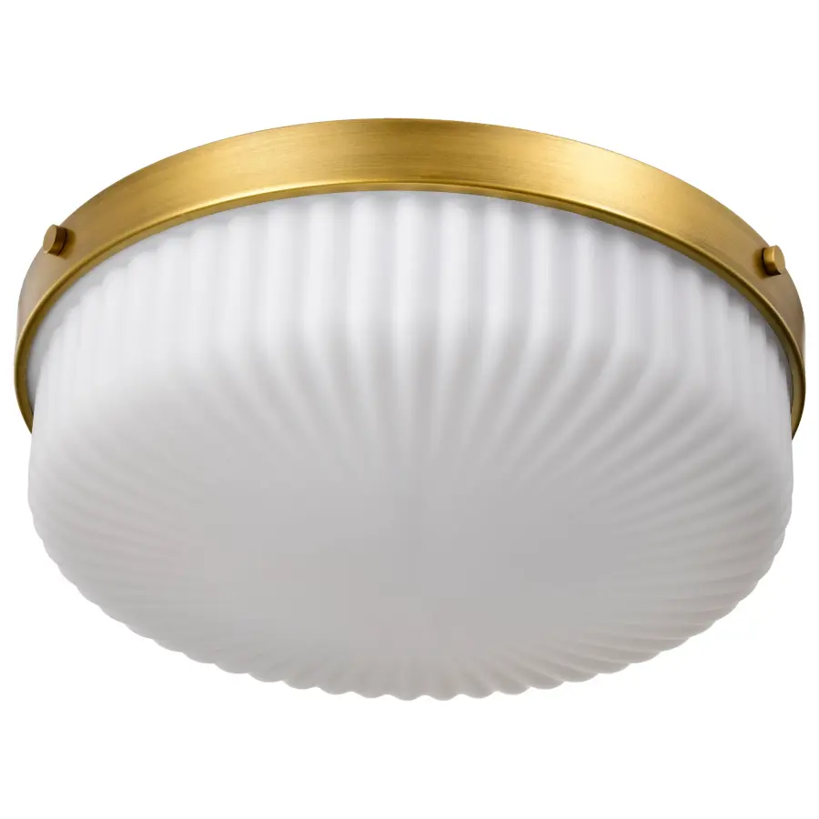 Elegant Brass Flush Mount with Timeless Transitional Appeal - Image 4