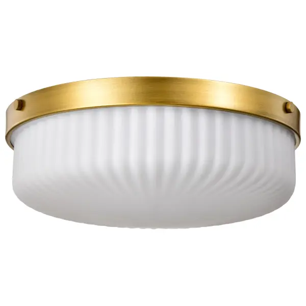 Elegant Brass Flush Mount with Timeless Transitional Appeal - Image 6