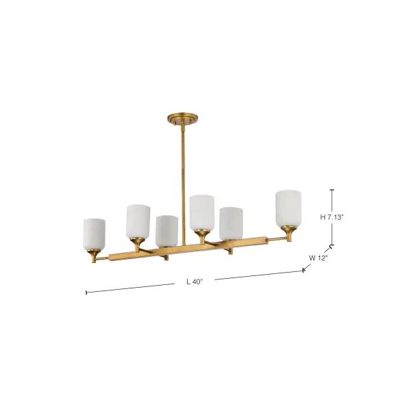 Elegant 6-Light Island Pendant Blends Traditional Charm with Modern Simplicity - Image 13