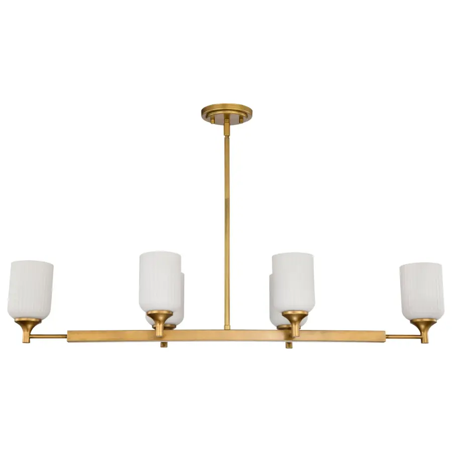 Elegant 6-Light Island Pendant Blends Traditional Charm with Modern Simplicity - Image 5