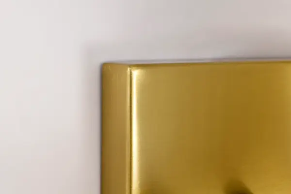 Royale 3-Light Vanity in Burnished Brass with Ribbed White Glass - Image 12