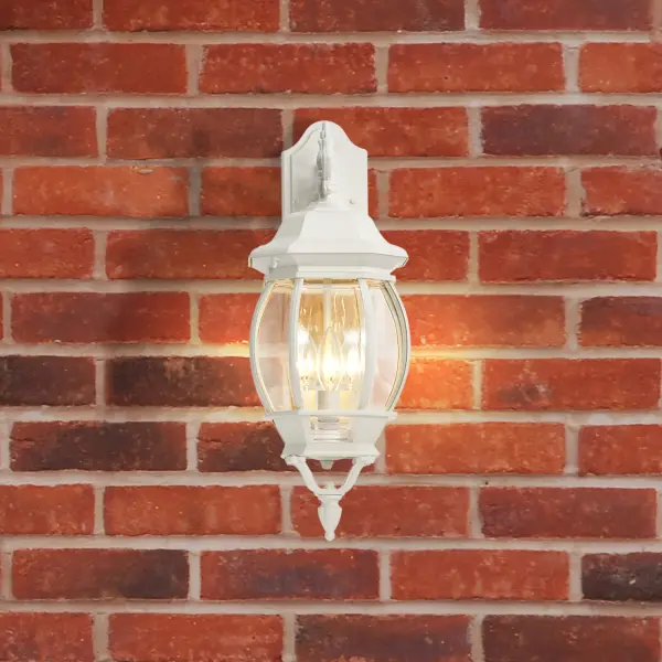Central Park 3-Light Outdoor Wall Lantern with Clear Beveled Glass - Image 13