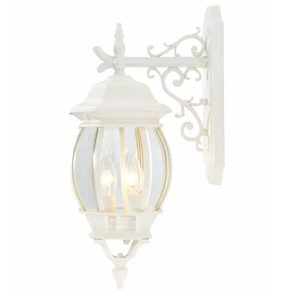 Central Park 3-Light Outdoor Wall Lantern with Clear Beveled Glass - Image 6