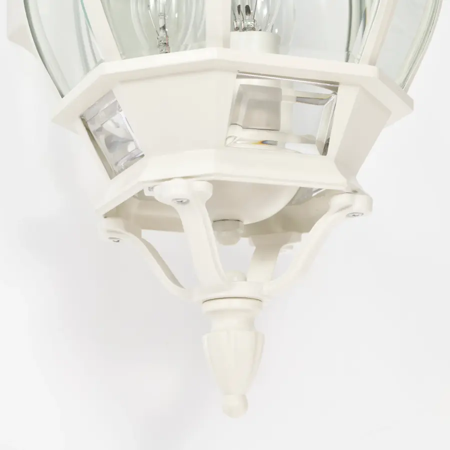 Central Park 3-Light Outdoor Wall Lantern with Clear Beveled Glass - Image 9