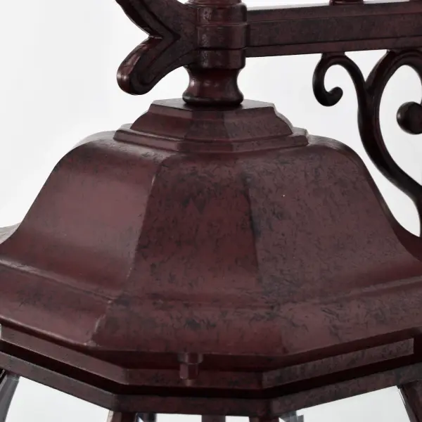 Central Park 3-Light Outdoor Wall Lantern with Clear Beveled Glass - Image 6
