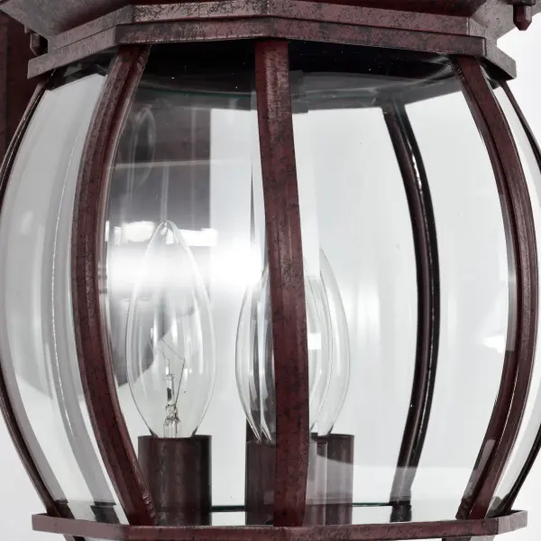 Central Park 3-Light Outdoor Wall Lantern with Clear Beveled Glass - Image 8