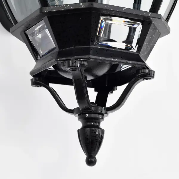 Central Park 3-Light Outdoor Wall Lantern with Clear Beveled Glass - Image 7