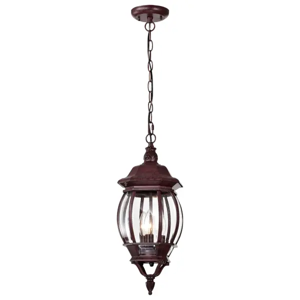 Central Park 3-Light Outdoor Hanging Lantern - Image 2