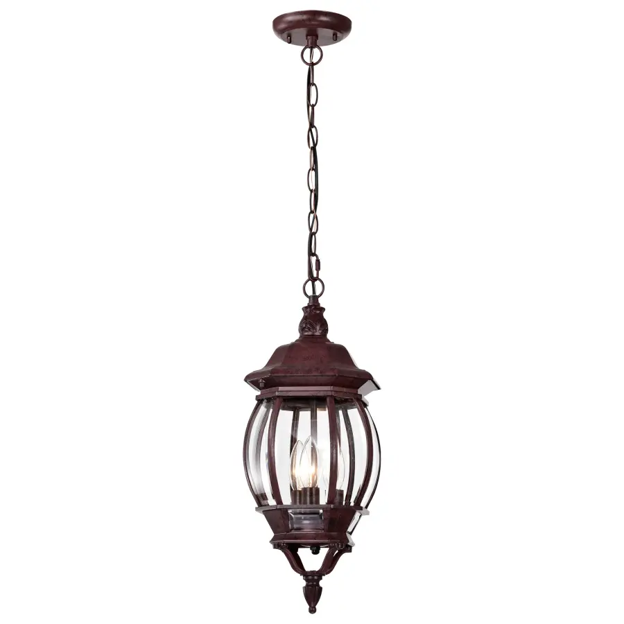 Central Park 3-Light Outdoor Hanging Lantern - Image 2
