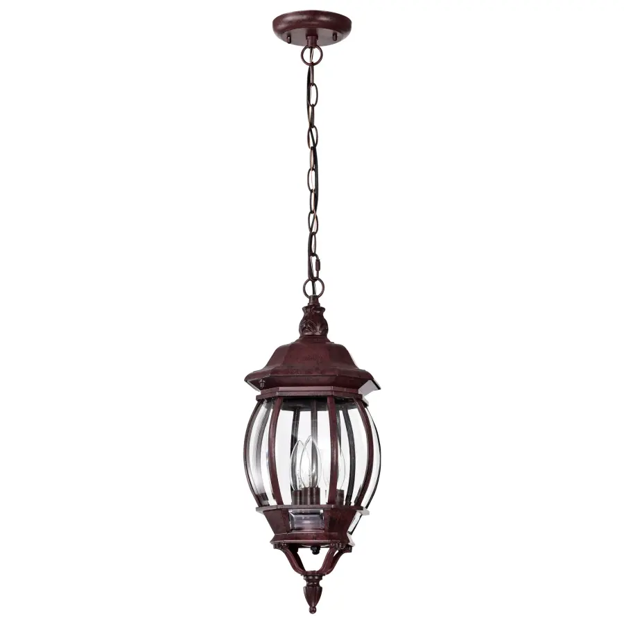 Central Park 3-Light Outdoor Hanging Lantern - Image 3