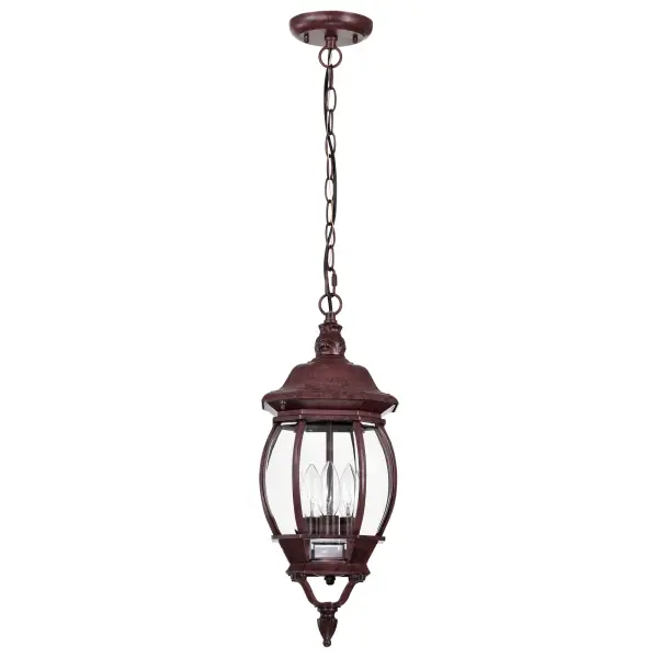 Central Park 3-Light Outdoor Hanging Lantern - Image 4