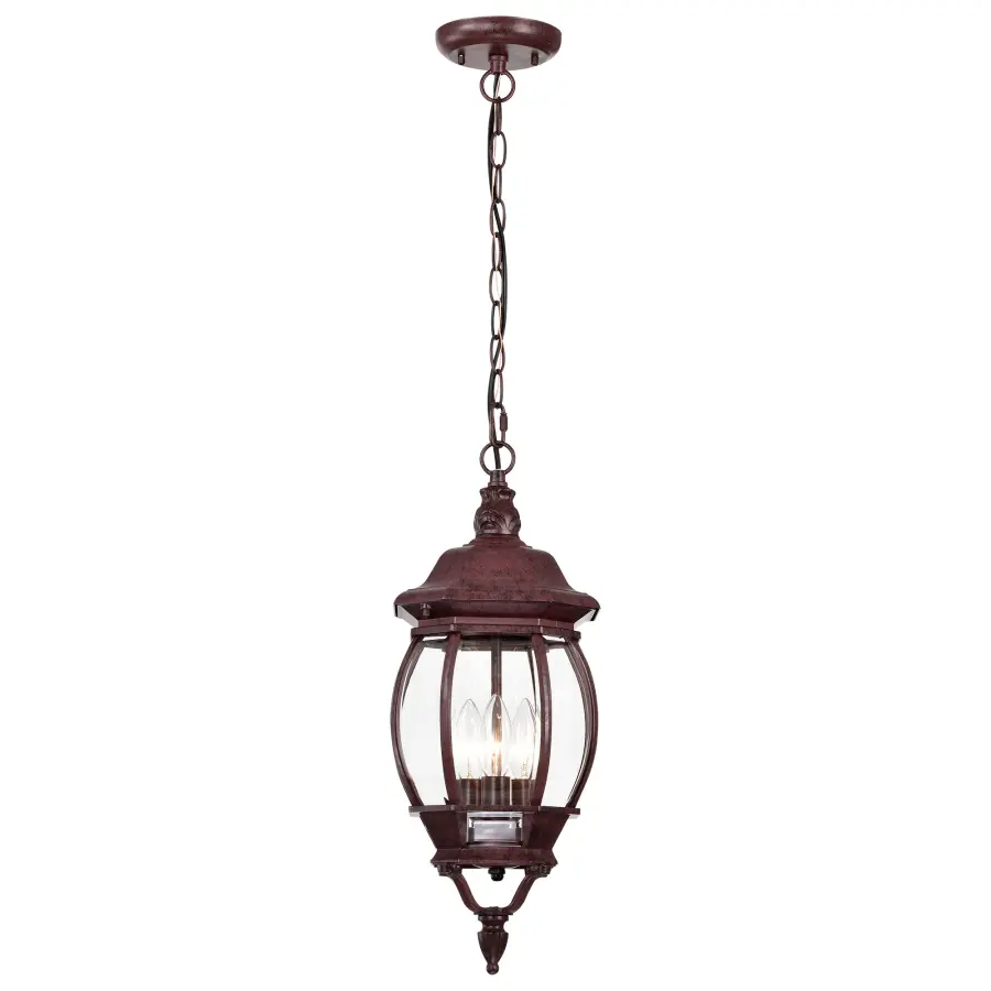 Central Park 3-Light Outdoor Hanging Lantern - Image 5