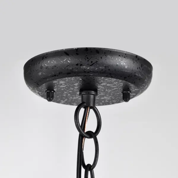 Central Park 3-Light Outdoor Hanging Lantern with Clear Beveled Glass - Image 7