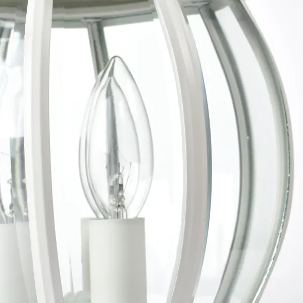 Central Park 3-Light Post Lantern with Clear Beveled Glass - Image 11