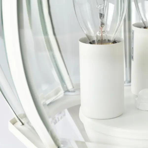 Central Park 3-Light Post Lantern with Clear Beveled Glass - Image 10