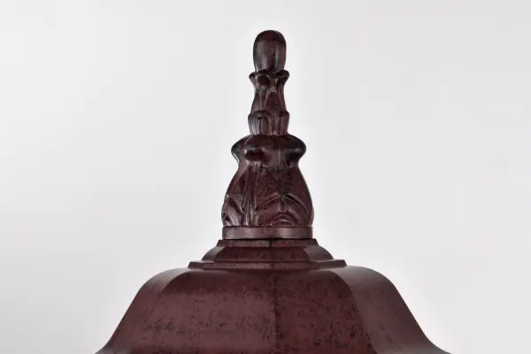Central Park 3-Light Outdoor Post Lantern with Clear Beveled Glass - Image 7