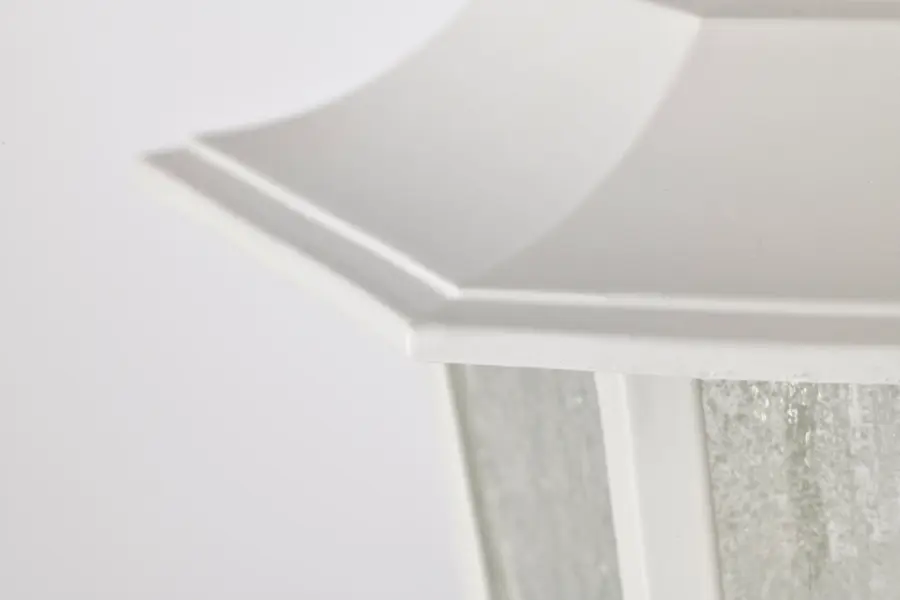 Cornerstone 1-Light Post Lantern with Clear Seeded Glass - Image 8
