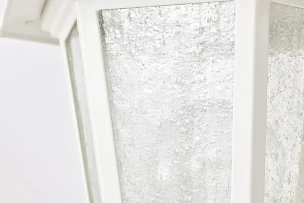 Cornerstone 1-Light Post Lantern with Clear Seeded Glass - Image 9