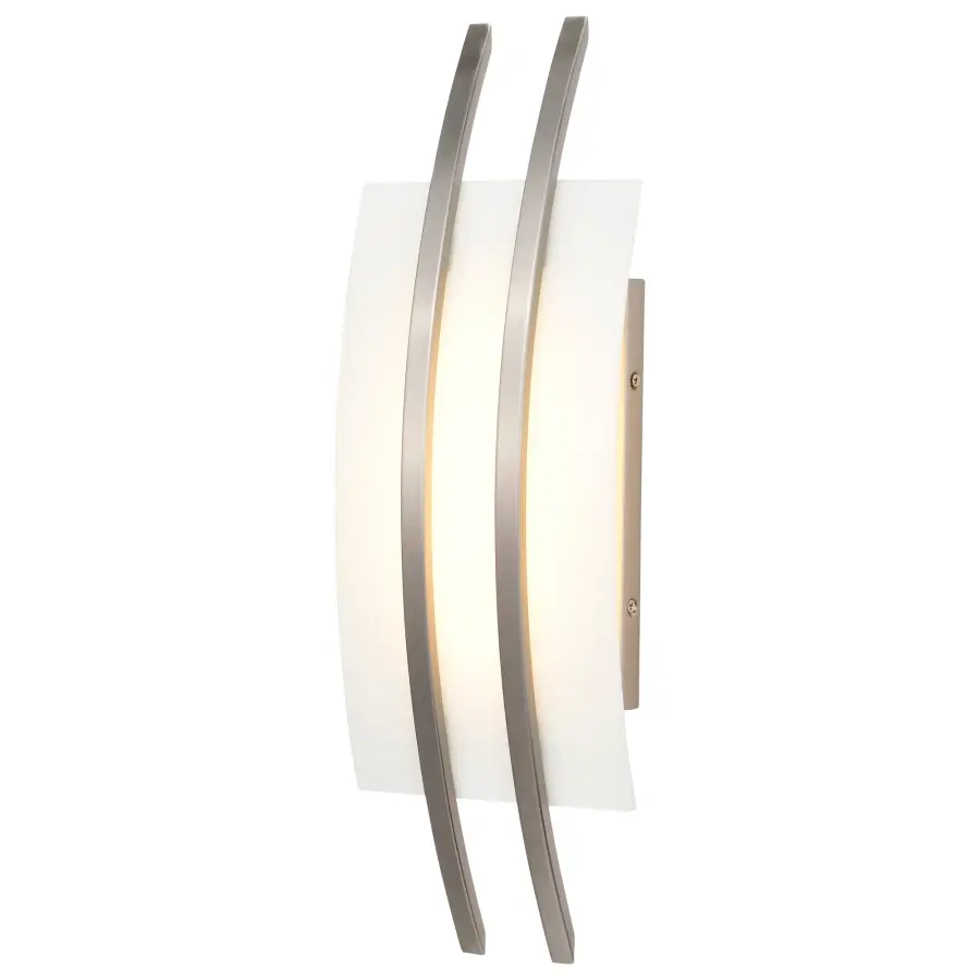 Trax 1-Light LED Wall Sconce with Frosted Glass - Image 2