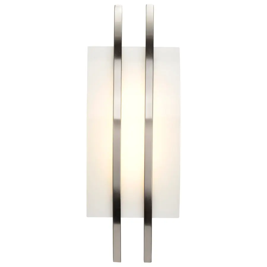 Trax 1-Light LED Wall Sconce with Frosted Glass - Image 4
