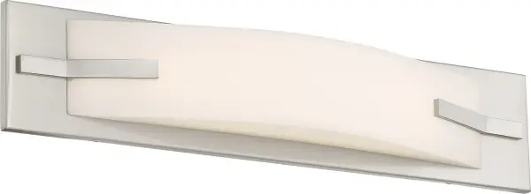 Bow LED 20" Vanity Fixture in Brushed Nickel - Image 1